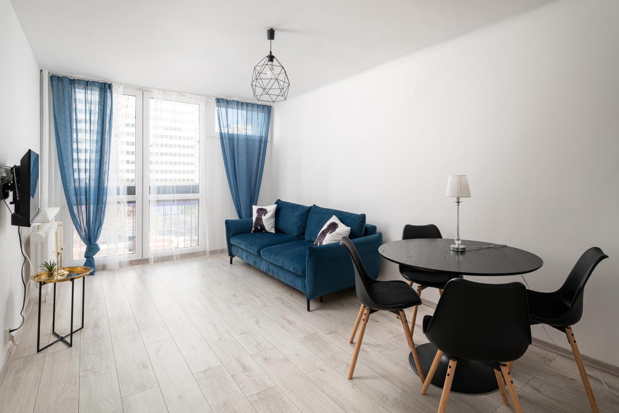 Grzybowska Blue City Centre Apartment Warszawa Zewnętrze zdjęcie